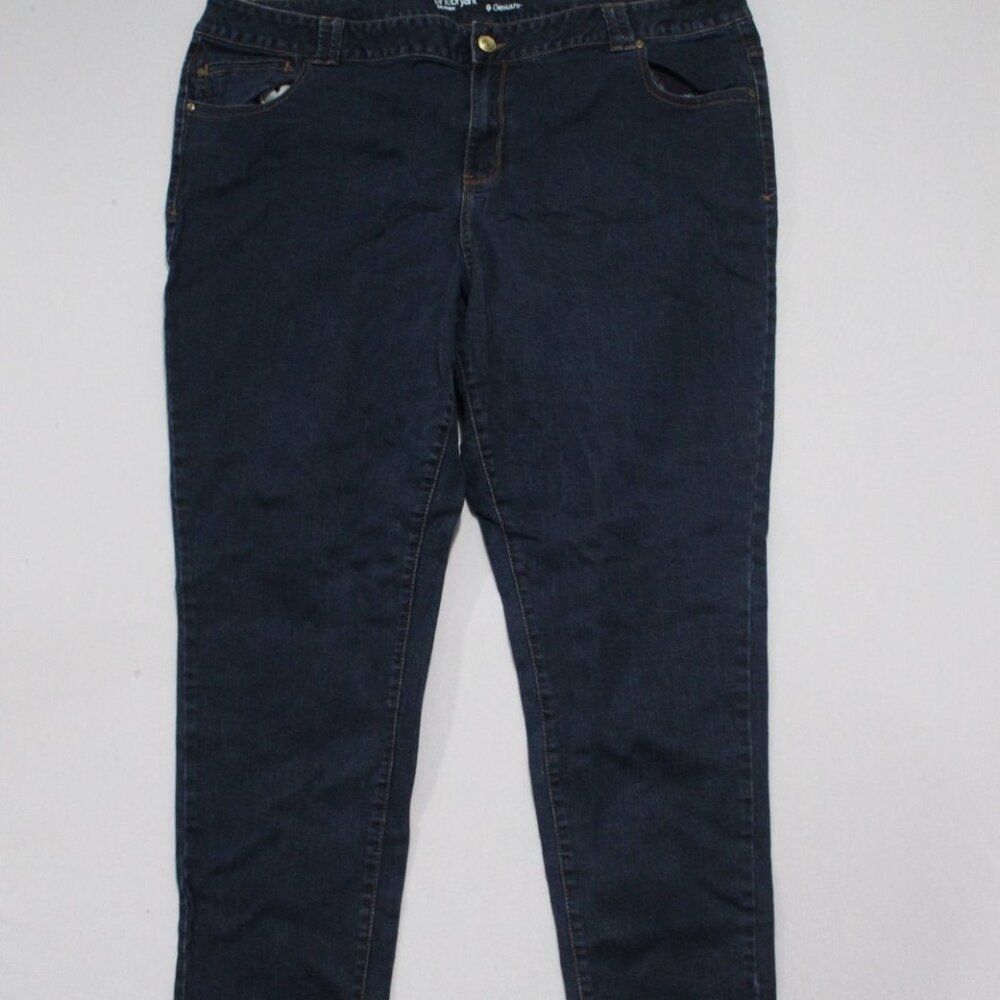 Lane Bryant Women Blue Jeans Skinny Genius Denim Casual Size 28 Average